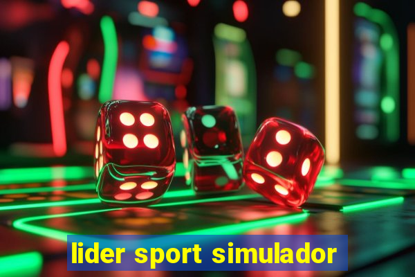 lider sport simulador